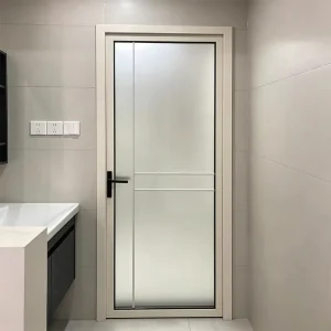 Aluminium Alloy Interior Security Swing Glass Door for Home