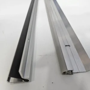 Aluminium Anti-Trap Door Accessories with Anti-Finger Protection and Screw Installation