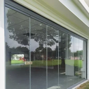 Aluminium Frameless Glass Sliding Door for Balcony