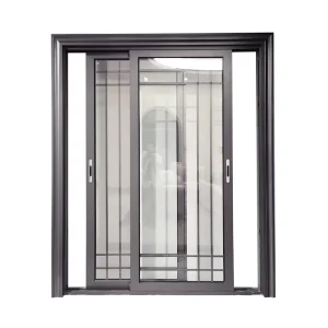 Aluminium Indoor Sliding Door Modern Design Patio Glass Doors