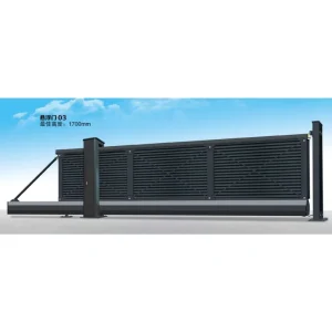 Aluminum Alloy Anti-Theft Automatic Suspended Driveway Gate with No Ground Track for Warehouse and Villa
