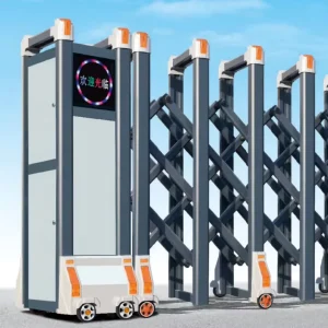 Aluminum Alloy Anti-Theft Electric Automatic Retractable Telescopic Gate for Warehouses and Villas