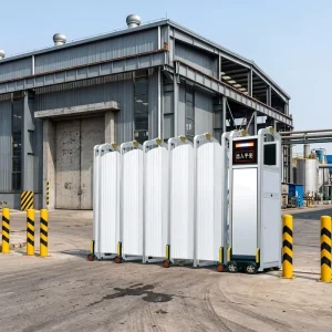 Aluminum Alloy Automatic Electric Telescopic Retractable Anti-Theft Security Gate for Factory, School, and Home