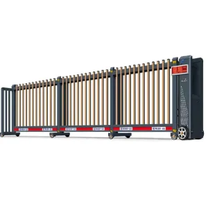 Aluminum Alloy Automatic Heavy-Duty Cantilever Segment Sliding Gate for Industrial Parks and Factories