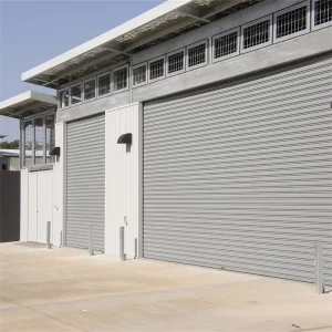 Aluminum Alloy Automatic Perforated Roller Shutter Door