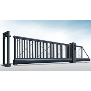 Aluminum Alloy Cantilever Automatic Sliding Gate for House Main Entrance