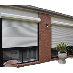 Aluminum Alloy Electric Anti-Theft Rolling Shutter Door for Villas and Warehouses