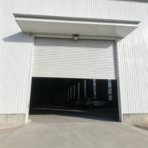 Aluminum Alloy Electric Automatic Roller Shutter Door for Industrial Warehouses Heavy-Duty Custom Size