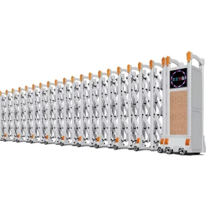 Aluminum Alloy Electric Automatic Security Retractable Gate for Apartments