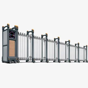 Aluminum Alloy Electric Telescopic Sliding Retractable Gate