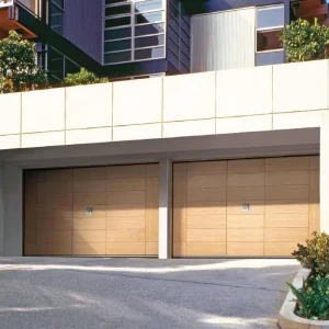 Aluminum Alloy Electric Tilt-Up Garage Door for Aircraft Hangars Vertical Lift Folding Door