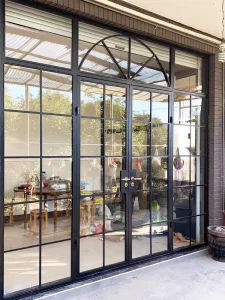 Aluminum Alloy Folding Sliding Door for Balcony Bedroom Kitchen Bathroom Sound Insulation Waterproof Corrosion-Resistant Customized