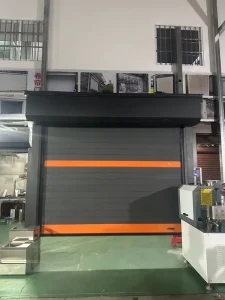 Aluminum Alloy Hard High Speed Rolling Shutter Door for Garage and Industrial Use