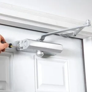 Aluminum Alloy Hydraulic Concealed Door Closer 45-60kg for Hotel Use