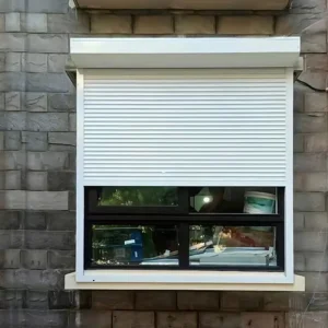 Aluminum Alloy Industrial Rolling Shutter Door for Wind Protection