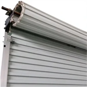 Aluminum Alloy Rolling Gate Single-Layer Punching Electric Rolling Shutter Door