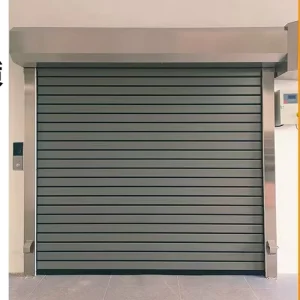 Aluminum Alloy Sectional Door Electric Automatic Exterior Garage Door Manufacturer