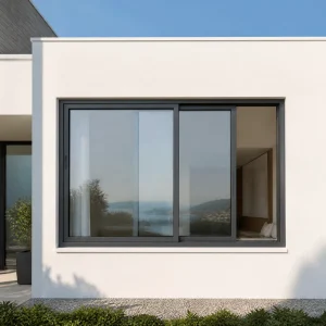 Aluminum Alloy Sliding Window Double Glazing Tempered Glass Soundproof Waterproof Custom Size