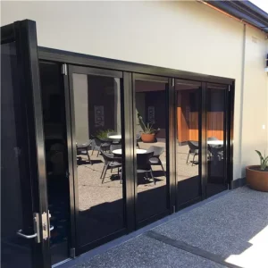 Aluminum Alloy Swing Doors Minimalist Narrow Frame Glass Doors Indoor for Bathrooms Kitchens and Balconies