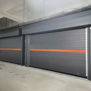 Aluminum Alloy Windproof Heat-Insulated Fast Auto-Lift Roll-Up Garage Door