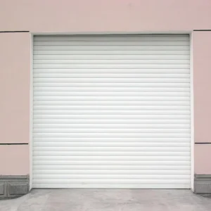Aluminum Anti-Theft Wind-Resistant Rolling Shutter Garage Door, Automatic or Manual