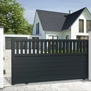 Aluminum Automatic Sliding Driveway Gate