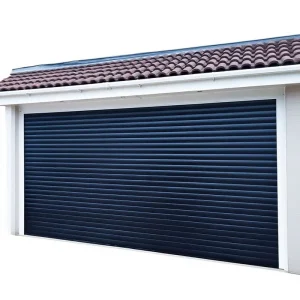 Aluminum Automatic and Manual Roller Shutter Door, Wind Resistant, Noiseless, Outdoor Use