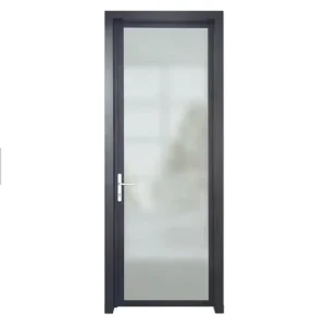 Aluminum Casement Swing Door with Double Glazing