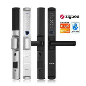 Aluminum Digital Door Lock for Double Swing and Sliding Doors, Outdoor, IP68