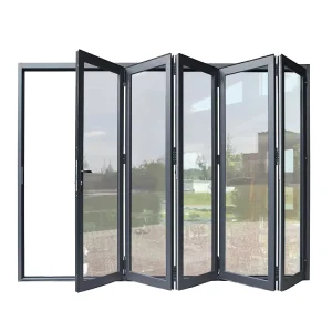 Aluminum Folding Door Temporary Partition Flexible Office Space Division OEM Custom Accepted