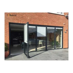 Aluminum Frame Customized Color Swing Doors for Residential