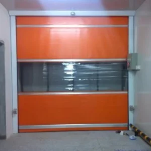 Aluminum Frame Industrial PVC High-Speed Warehouse Roll-Up Door Manufacturer