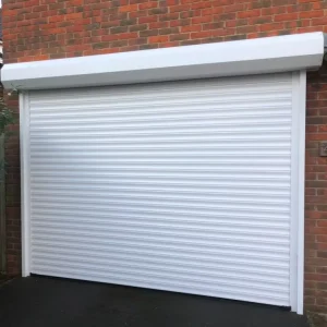 Aluminum Industrial Automatic Rolling Shutter Door, Vertical Opening