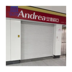 Aluminum Insulated Anti-Theft Wind Resistant Industrial Roll Up Shutter Door for Warehouse
