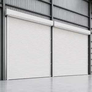 Aluminum Insulated Electric Automatic Roller Shutter Door for Garage, Warehouse, and Industrial Use