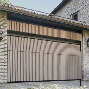 Aluminum Insulated Roll-Up Garage Door with Thermal Insulation for Villas and Warehouses, Finished Surface