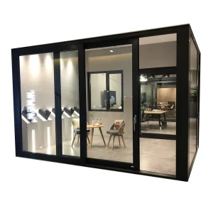 Aluminum Lift-and-Slide Glass Door, Large Size, Hardware
