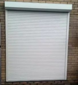Aluminum Motorized Roll-Up Roller Shutter Door