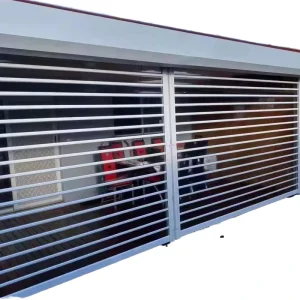 Aluminum Plastic Crystal Rolling Shutter Door with High Transparency for Shopping Mall Partitions and Showrooms