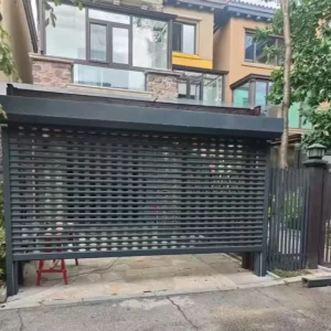 Aluminum Roller Shutter Door Automatic Rolling Door Automatic Perforated Aluminum Grille Roll up Door