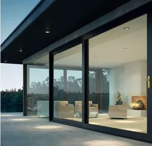 Aluminum Sliding Glass Door with Tempered Glass