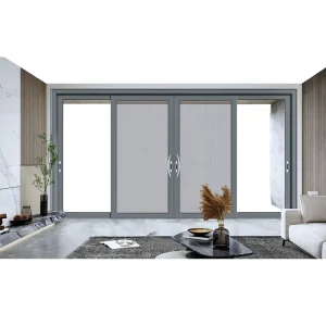 Aluminum Sliding Glass Doors, Interior/Exterior, Hurricane Impact, Heat-Insulating, CE Certified