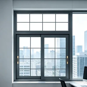 Aluminum Sliding Window Manufacturer 6063 T5 Alloy Frame Tempered Glass for House Renovation