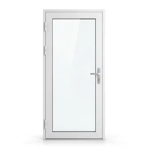 Aluminum Steel Inward Opening Door Tempered Glass Thermal Insulated Soundproof Waterproof Durability for Villa Dining