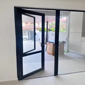 Aluminum Swing Glass Door for Villas