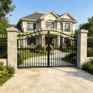 Aluminum Villa Courtyard Gate