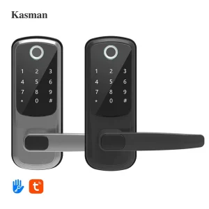 American Style OEM Biometric Digital WiFi Smart Door Lock for Wooden Doors