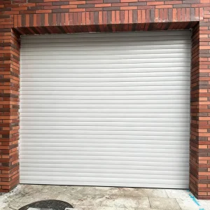 Anti-Burglar Aluminum Alloy Roller Shutter Door with Thickened Reinforced Slats, Lock, Anti-Pry and Waterproof Features for Residential and Commercial Garages