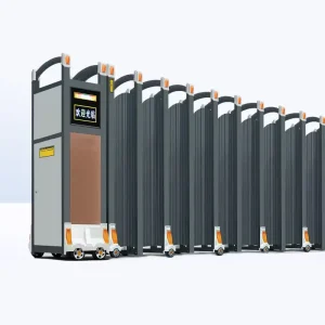 Anti-Corrosion Stainless Steel Electric Retractable Folding Driveway Security Gate