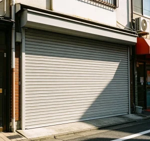 Anti-corrosion Color-coated Steel Insulated Residential Garage Roller Shutter Door